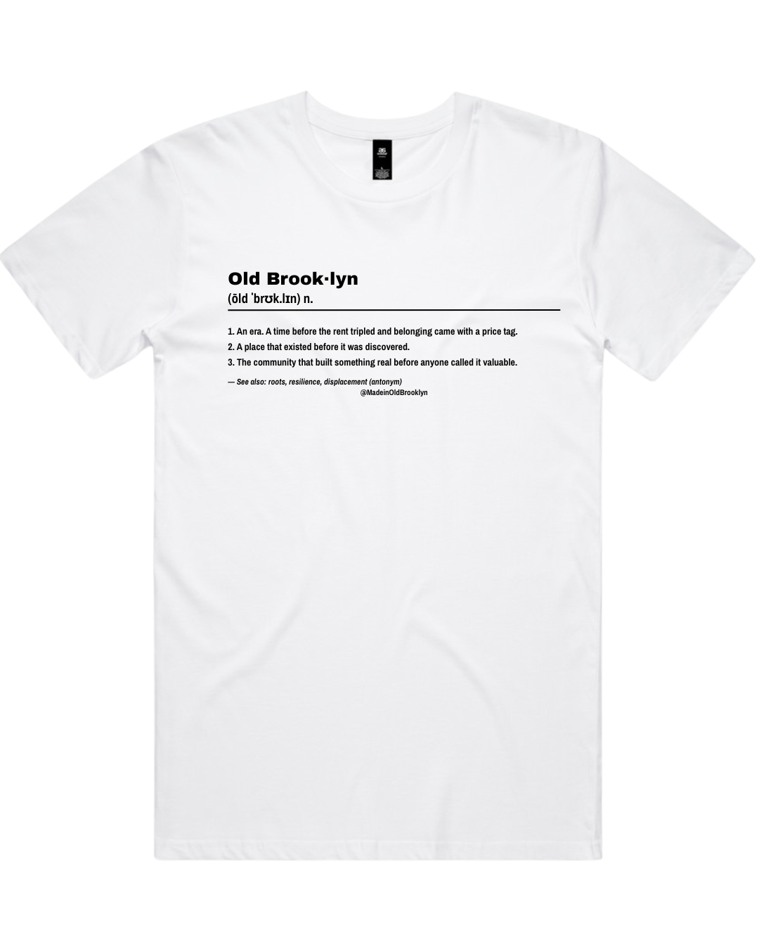The Definition of Old Brooklyn T-Shirt