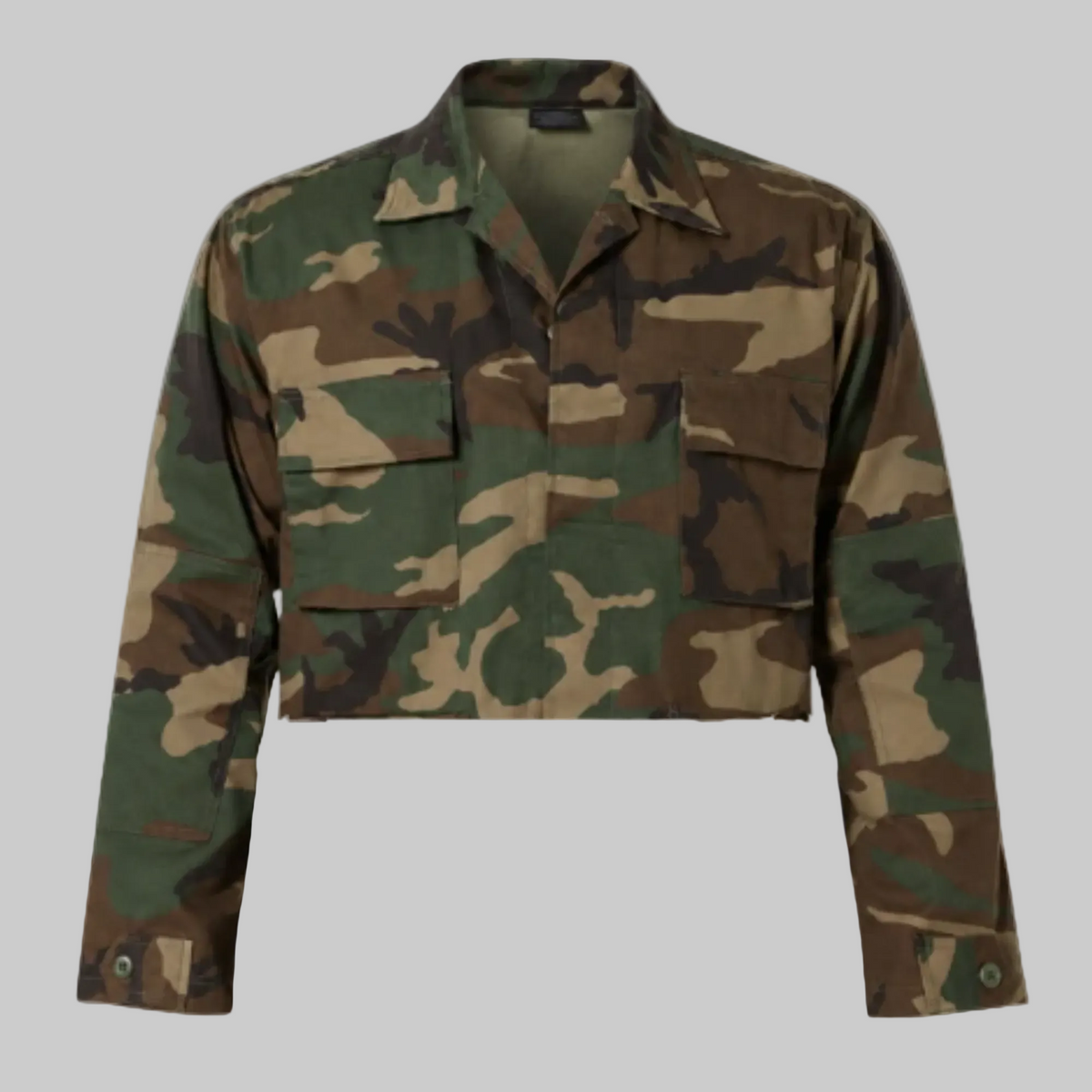 Bamboo Earring Crop Camo
