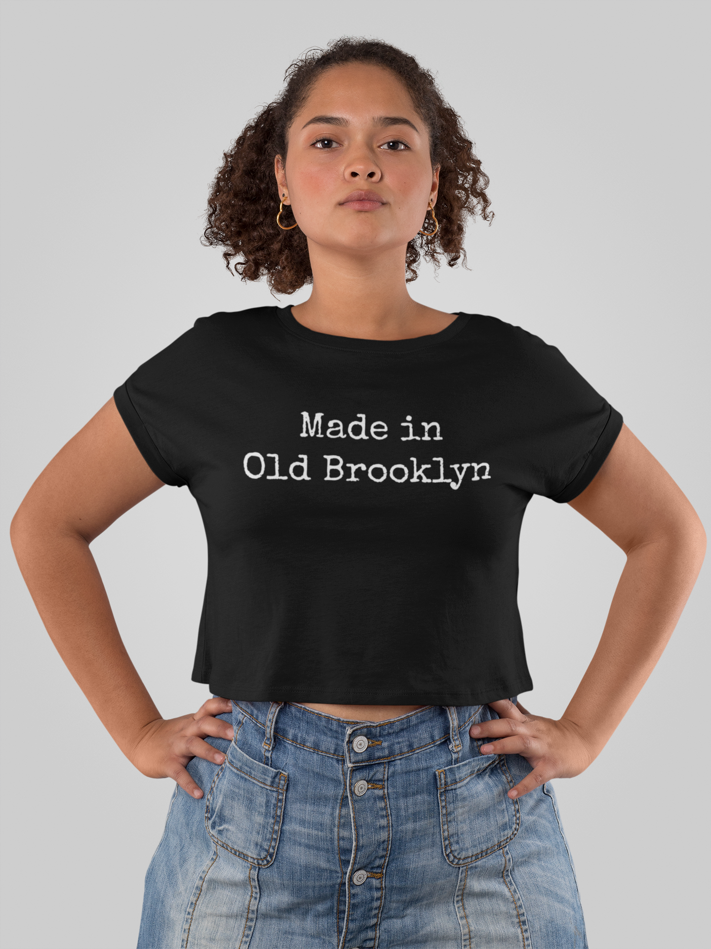 Made in Old Brooklyn T-Shirt (CROP TOP)