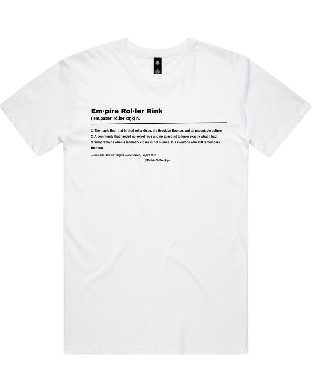 Empire Skating Rink Definition T-Shirt