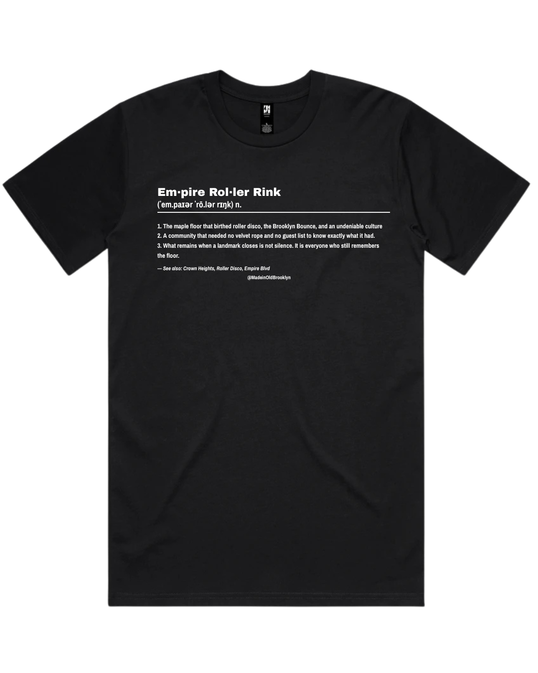 Empire Skating Rink Definition T-Shirt